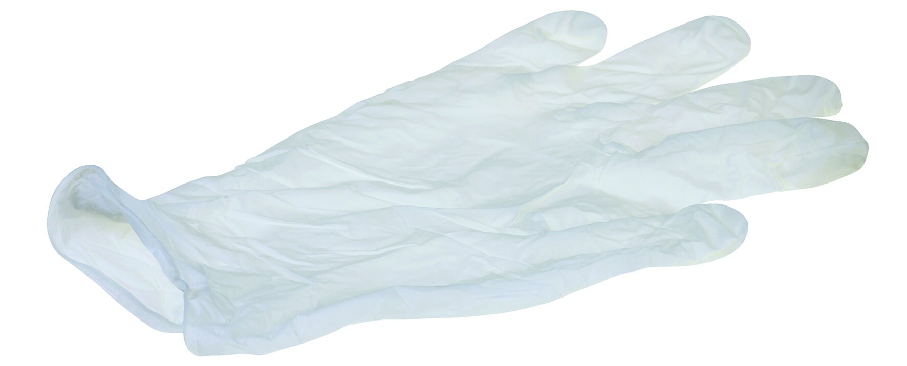 Handschuhe Nitril, weiß, puderfrei, S