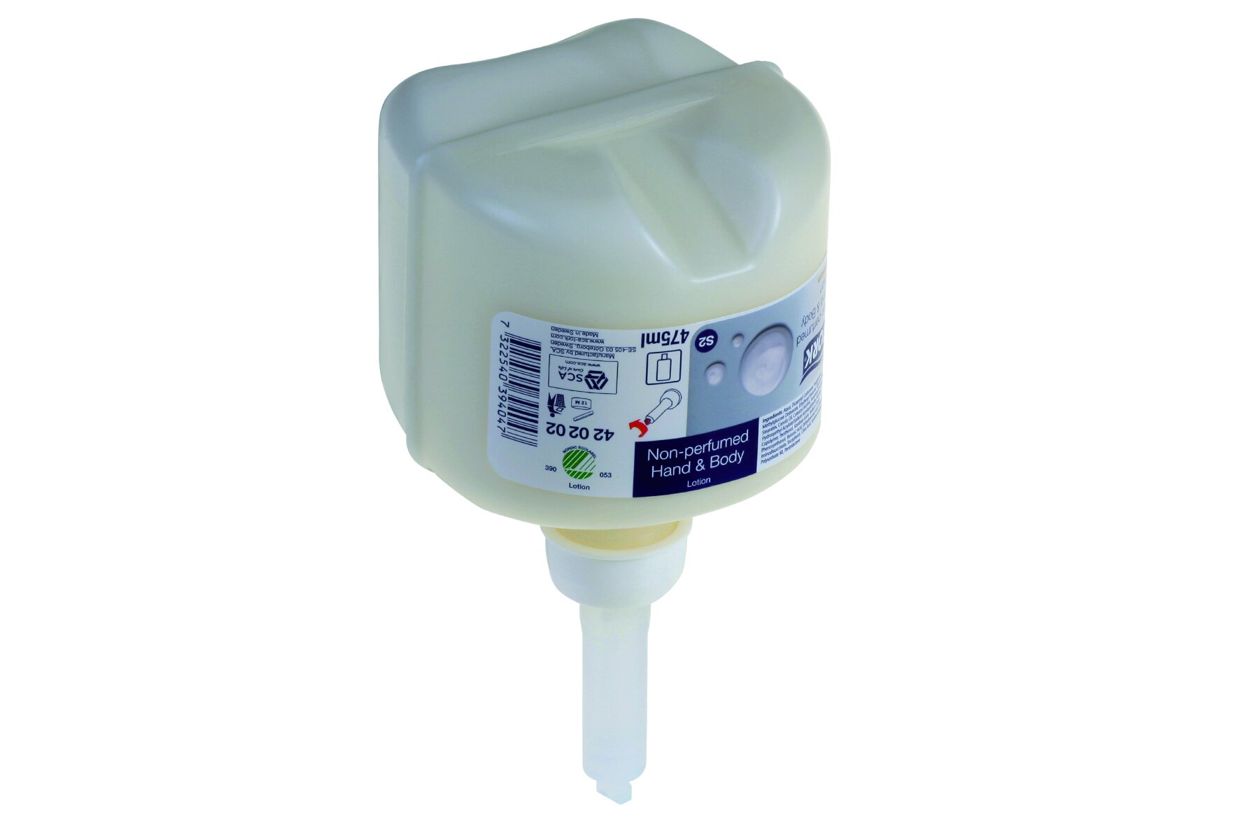 Hand- & Bodylotion Tork S2, unparfümiert, 475 ml