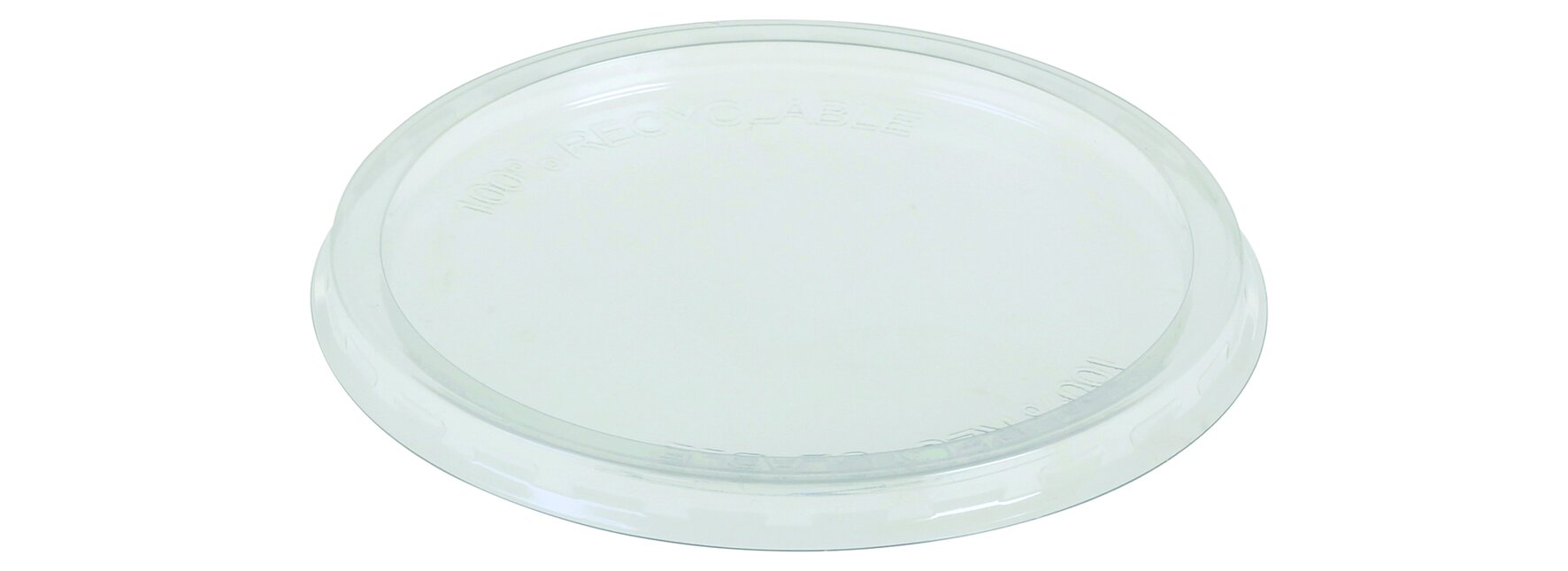 Deckel PET, transparent, rund, Ø 11,7 cm