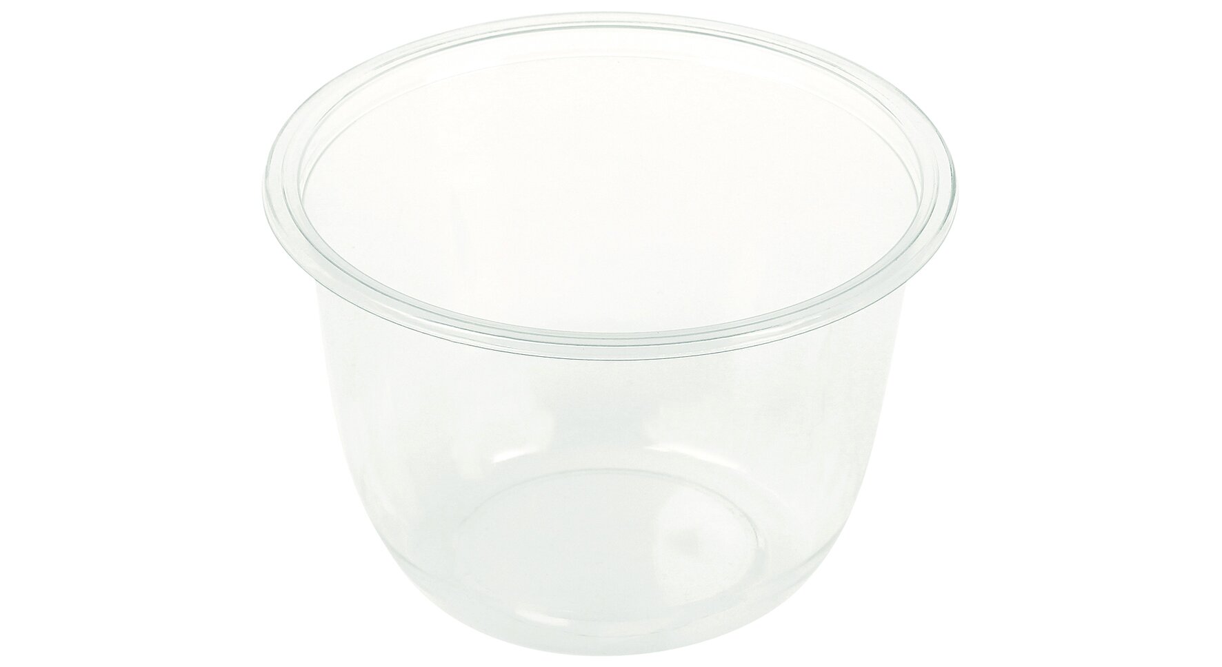 Becher naturesse PLA, transparent, rund, 500 ml