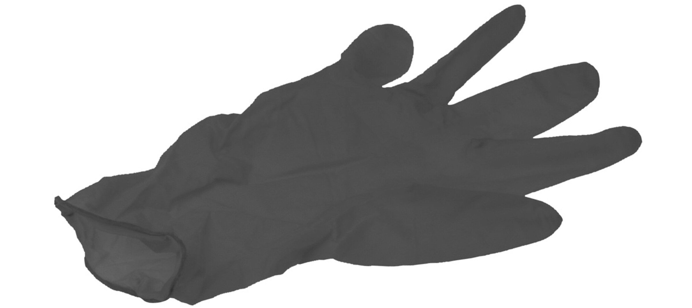 Handschuhe Nitril, schwarz, puderfrei, L