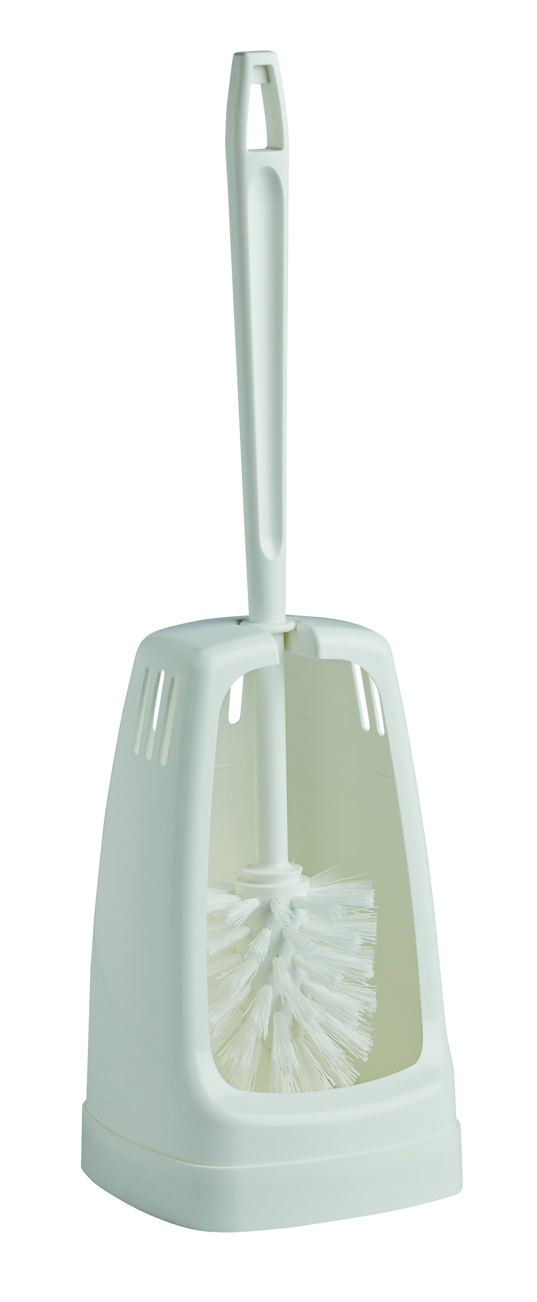 WC-Bürste mit Halter PP, weiß, 39 cm