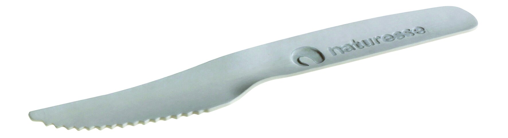 Messer naturesse Papier, weiß, 16,5 cm