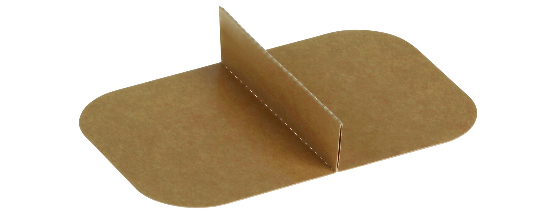 Trennsteg suplesse Karton/PE, braun, rechteckig, 17,3 x 12 x 4 cm