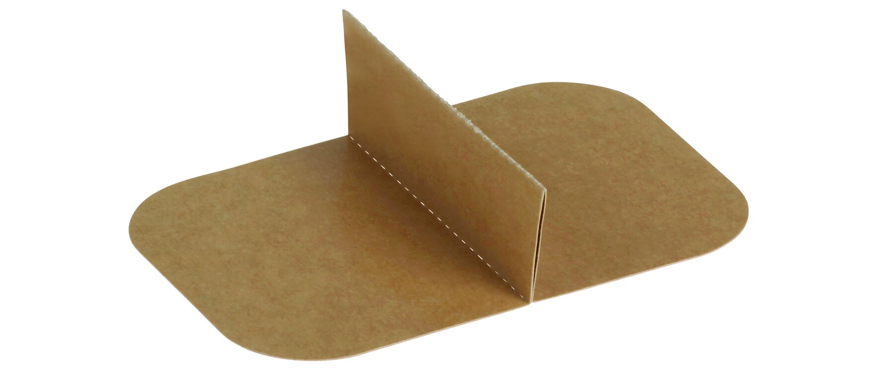 Trennsteg suplesse Karton/PE, braun, rechteckig, 17,3 x 12 x 5,1 cm