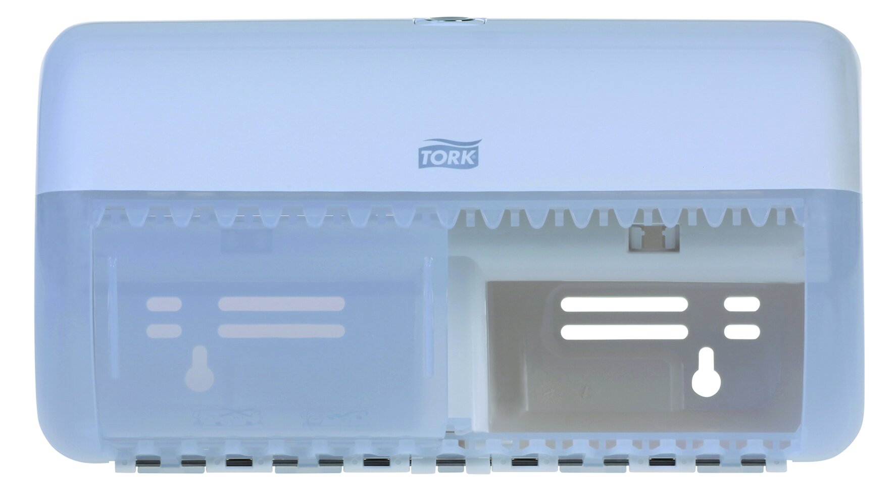 Toilettenpapierspender Tork T4, weiß
