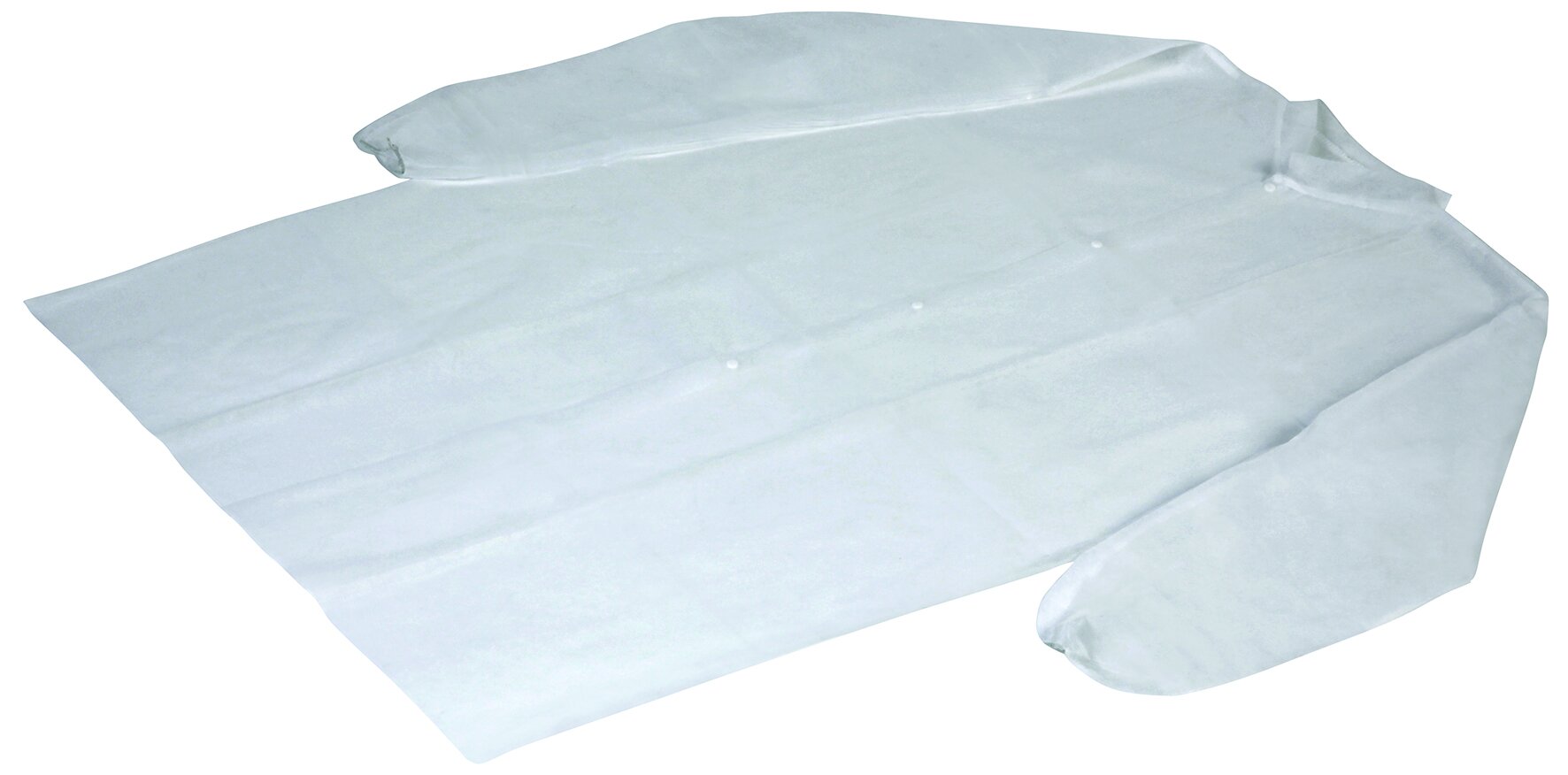 Besuchermantel Vlies, weiß, XXL
