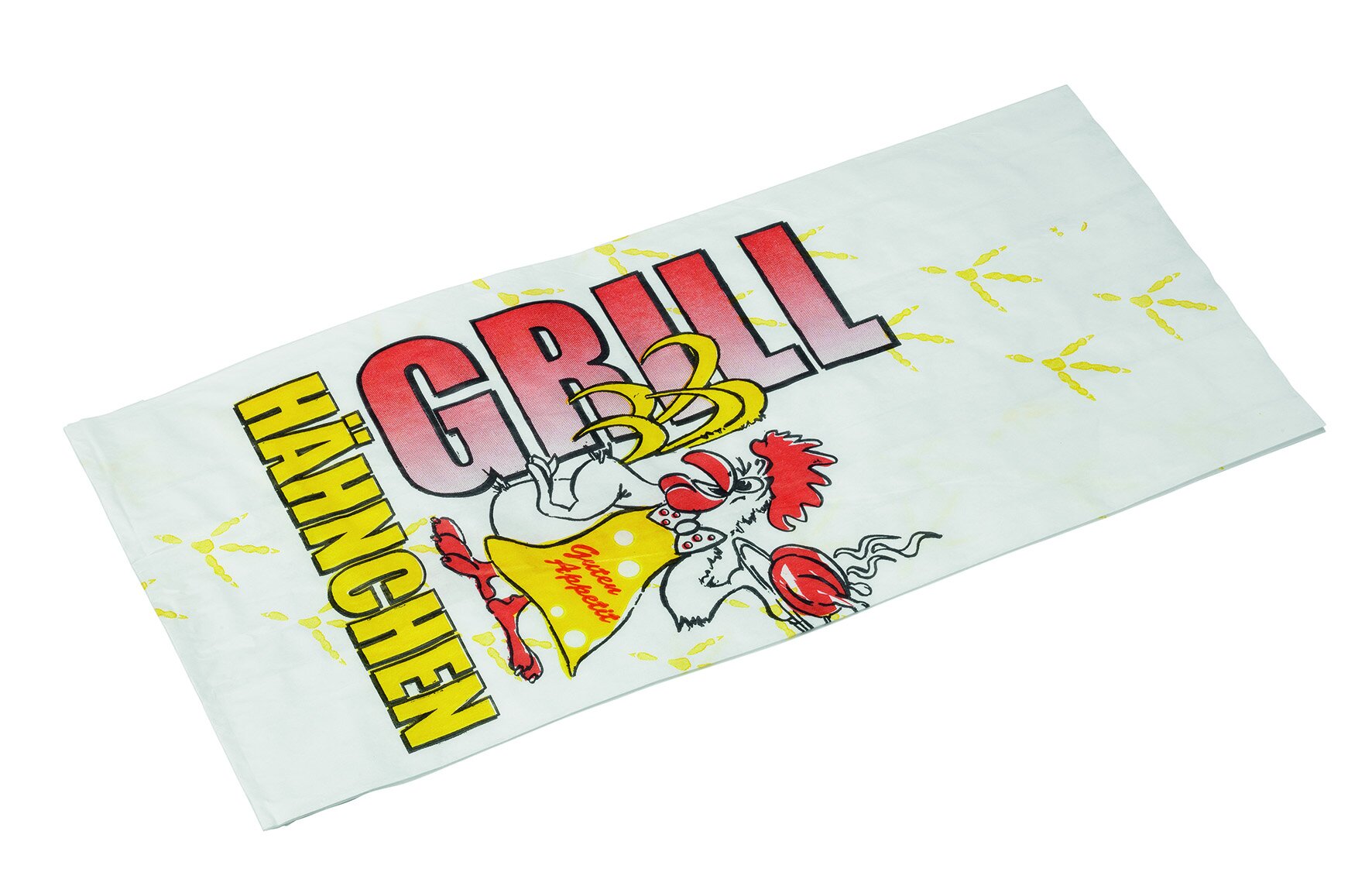 Grillbeutel Grill Papier/PE, weiß, 11 x 23 cm