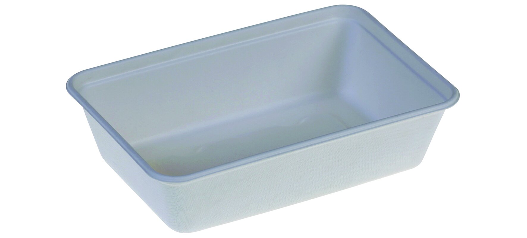 Schale Zuckerrohr, weiß, 575 ml