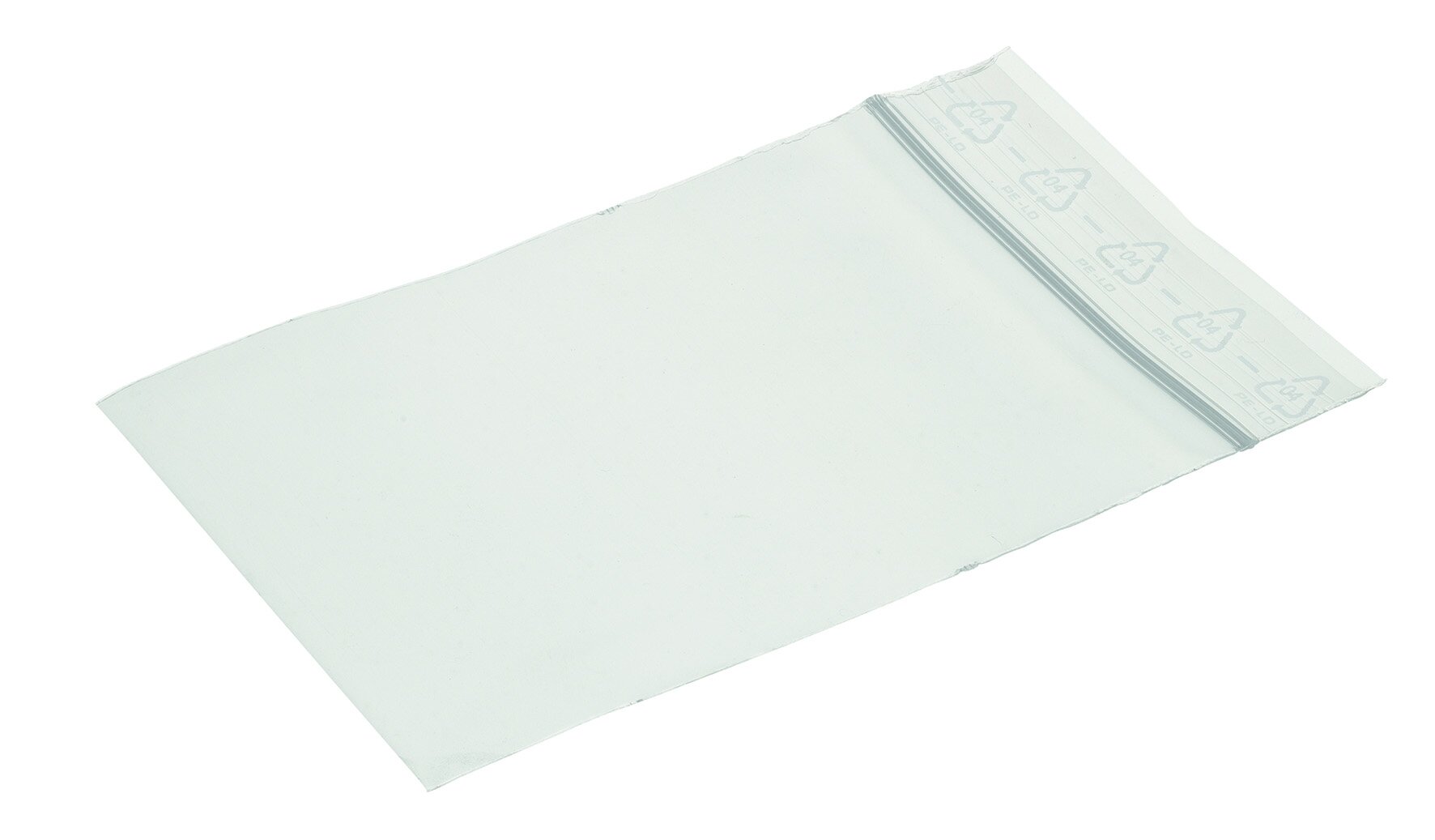 Druckverschlussbeutel LDPE, transparent, 6 x 8 cm