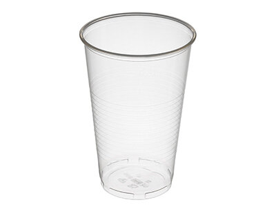 Trinkbecher PP, transparent, 500 ml