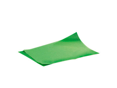 Fleischpapier HDPE, grün, 1/8 Bogen, 16 x 26 cm
