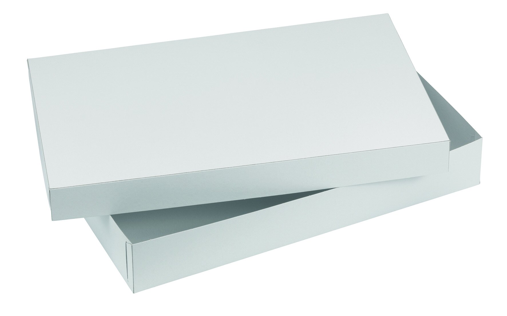 Gebäckschachtel suplesse Karton weiß, 42 x 25 x 6,5 cm