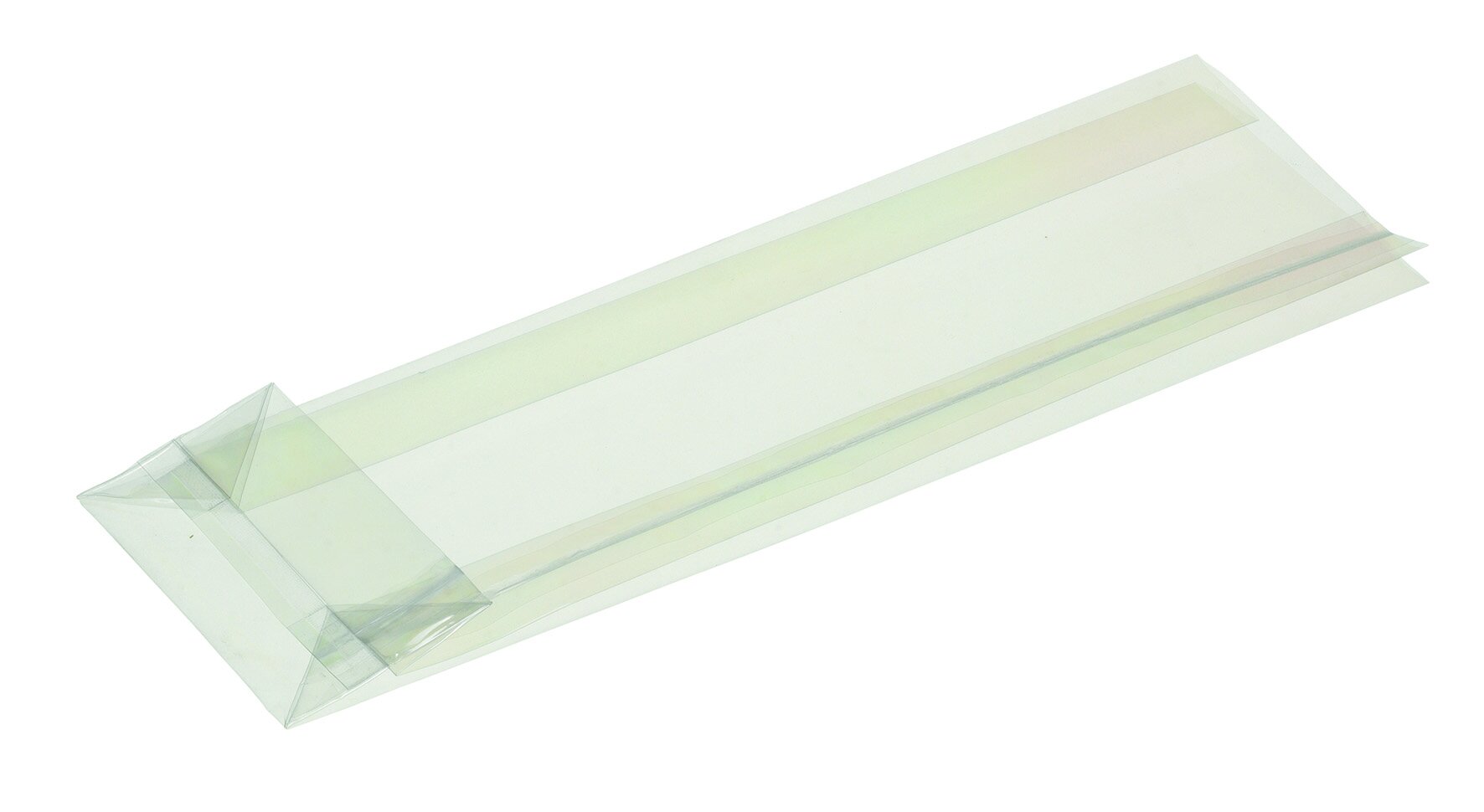 Blockbodenbeutel OPP, transparent, 6,5 x 20 x 4 cm