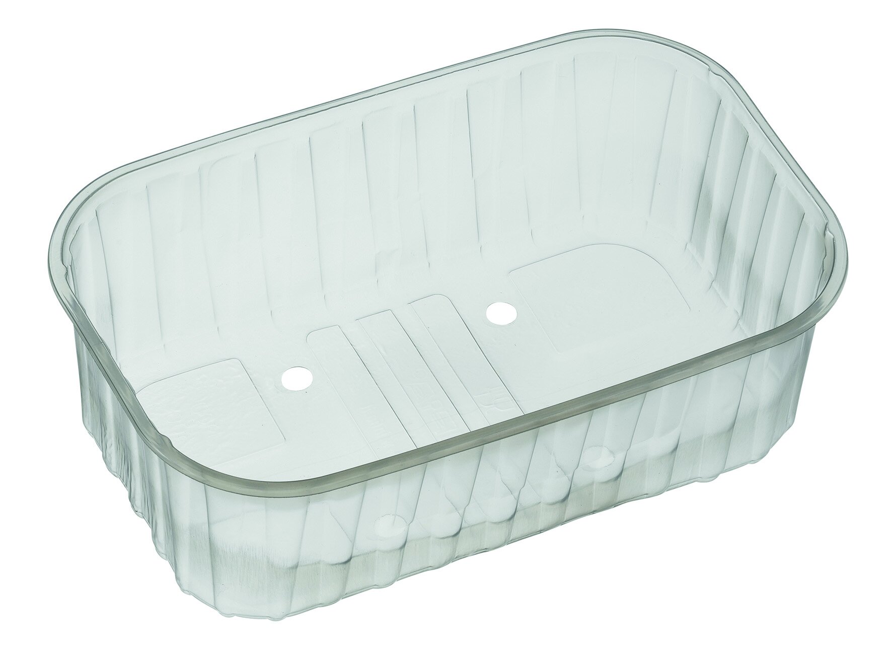 Gemüse- & Früchtetray PP, transparent, 1000 g