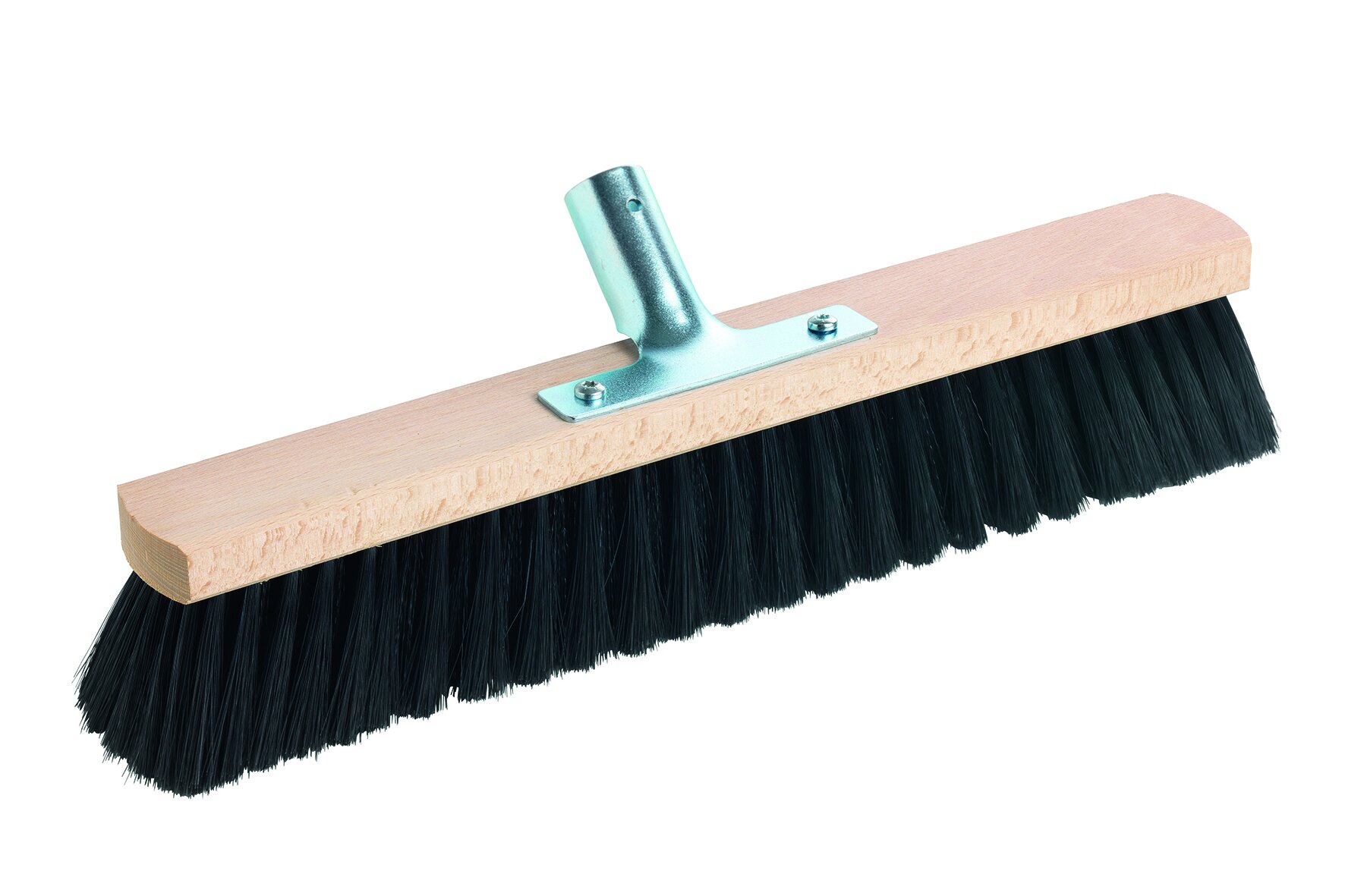 Besenkopf, Holz/Mischhaar, schwarz/braun, 40 cm