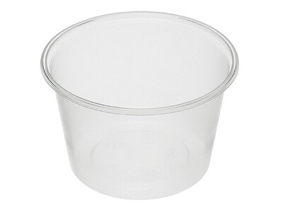Saucenbecher PP, transparent, 100 ml