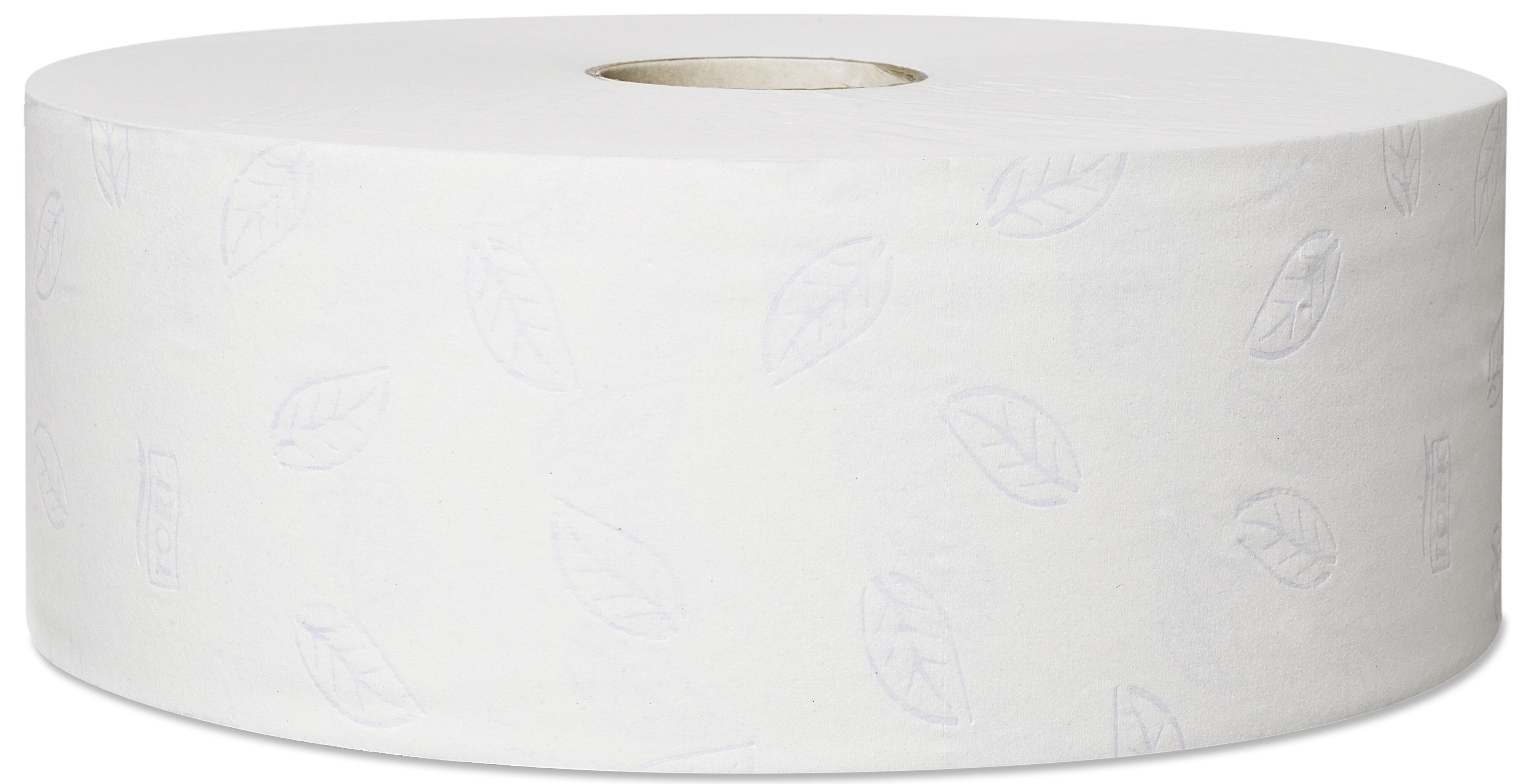 Toilettenpapier Grossrolle Tork T1 Jumbo Premium, weiß mit Lorbeerblattprägung, 2-lagig, 1800 Blatt