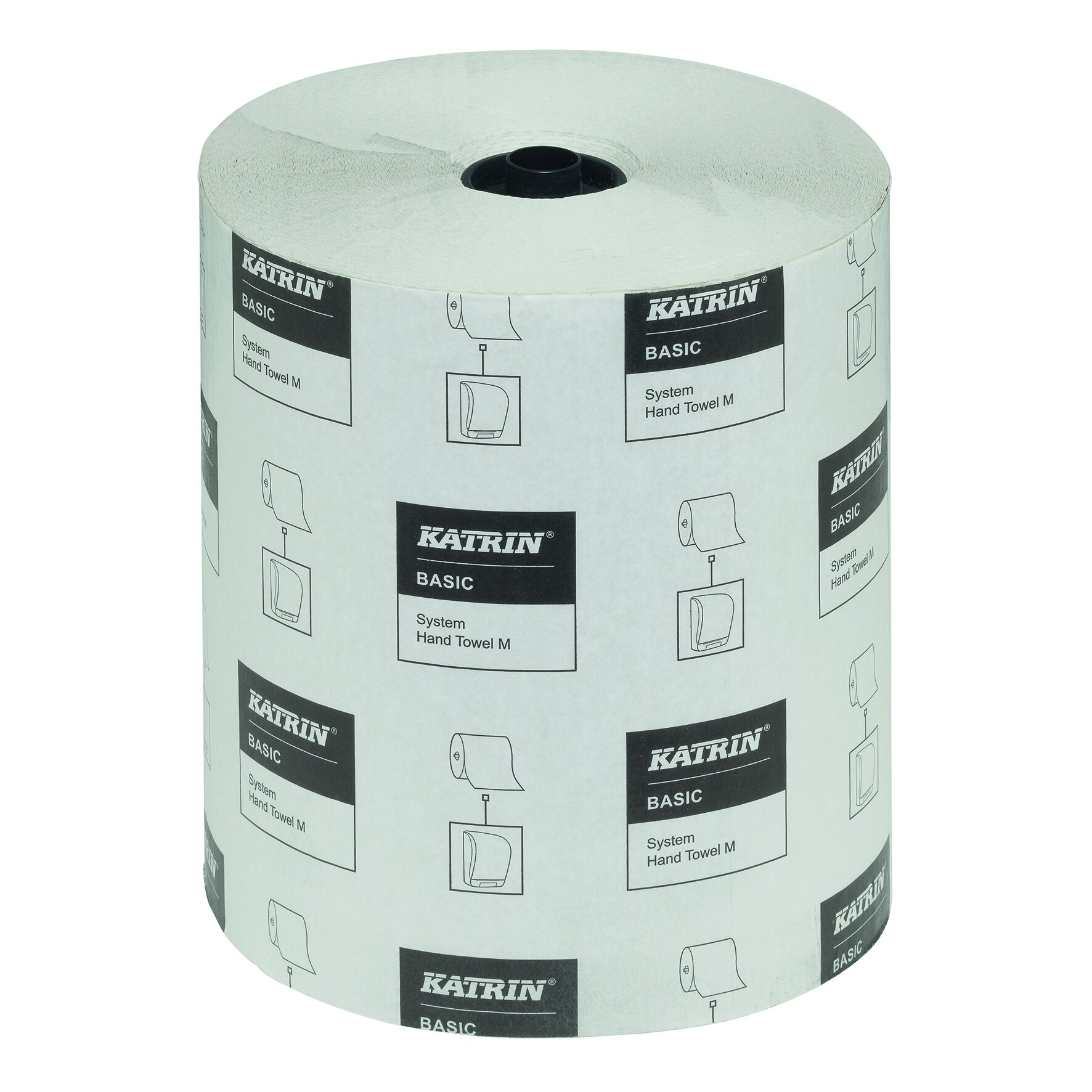 Rollenhandtuch Katrin Basic, weiß, 1-lagig