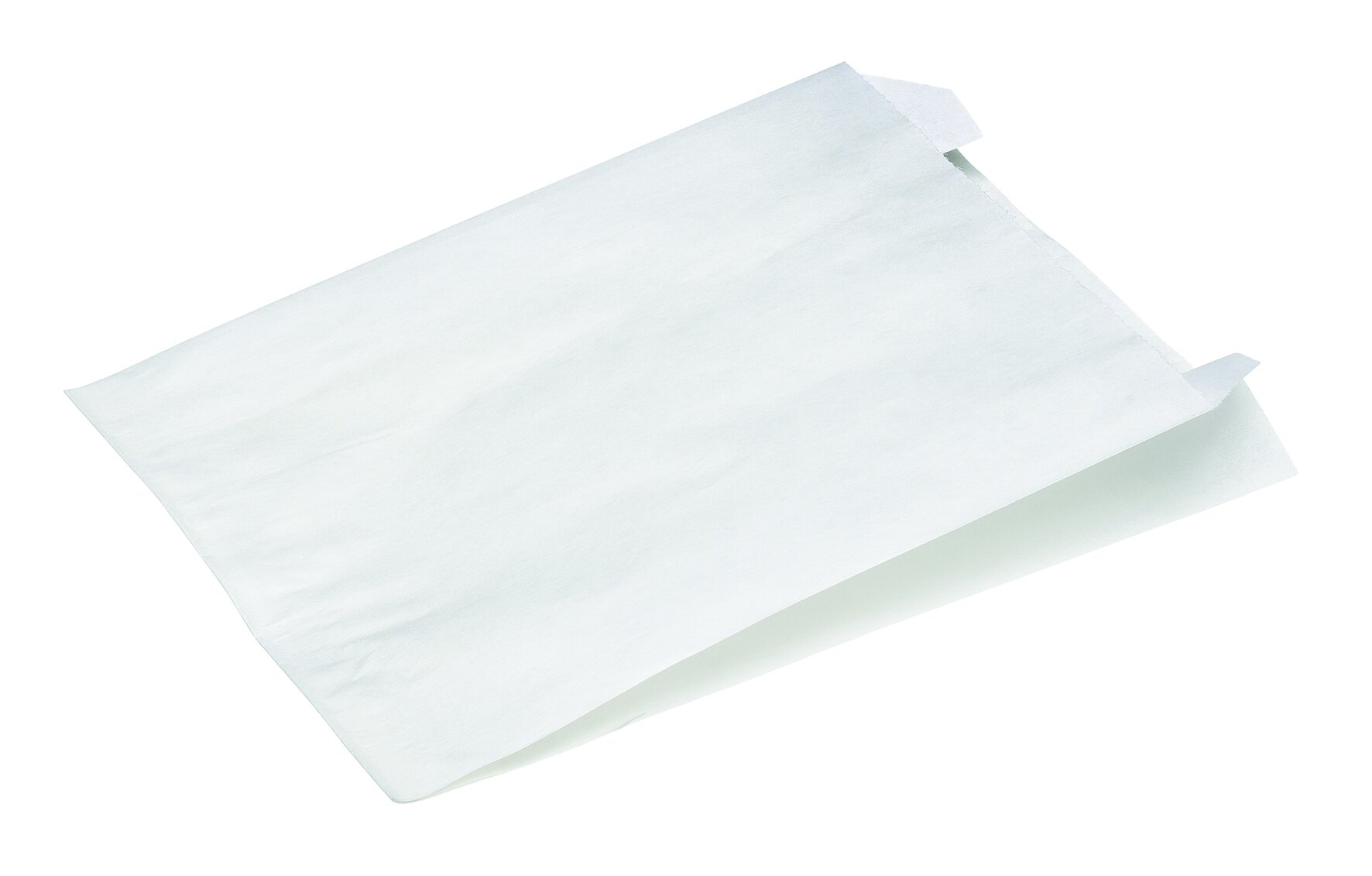 Faltenbeutel suplesse Papier, weiß, 11 x 15 cm