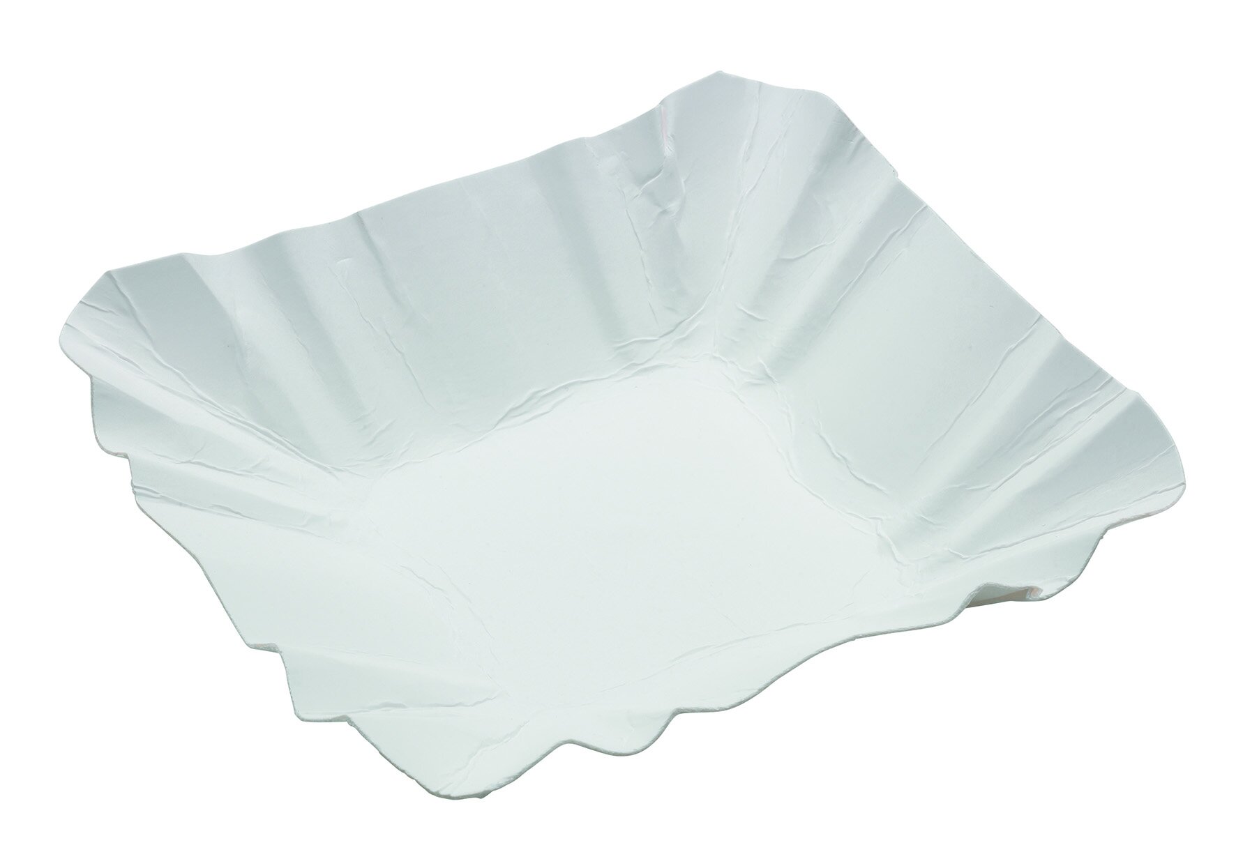 Schale suplesse Karton, weiß, 9 x 9 x 3 cm