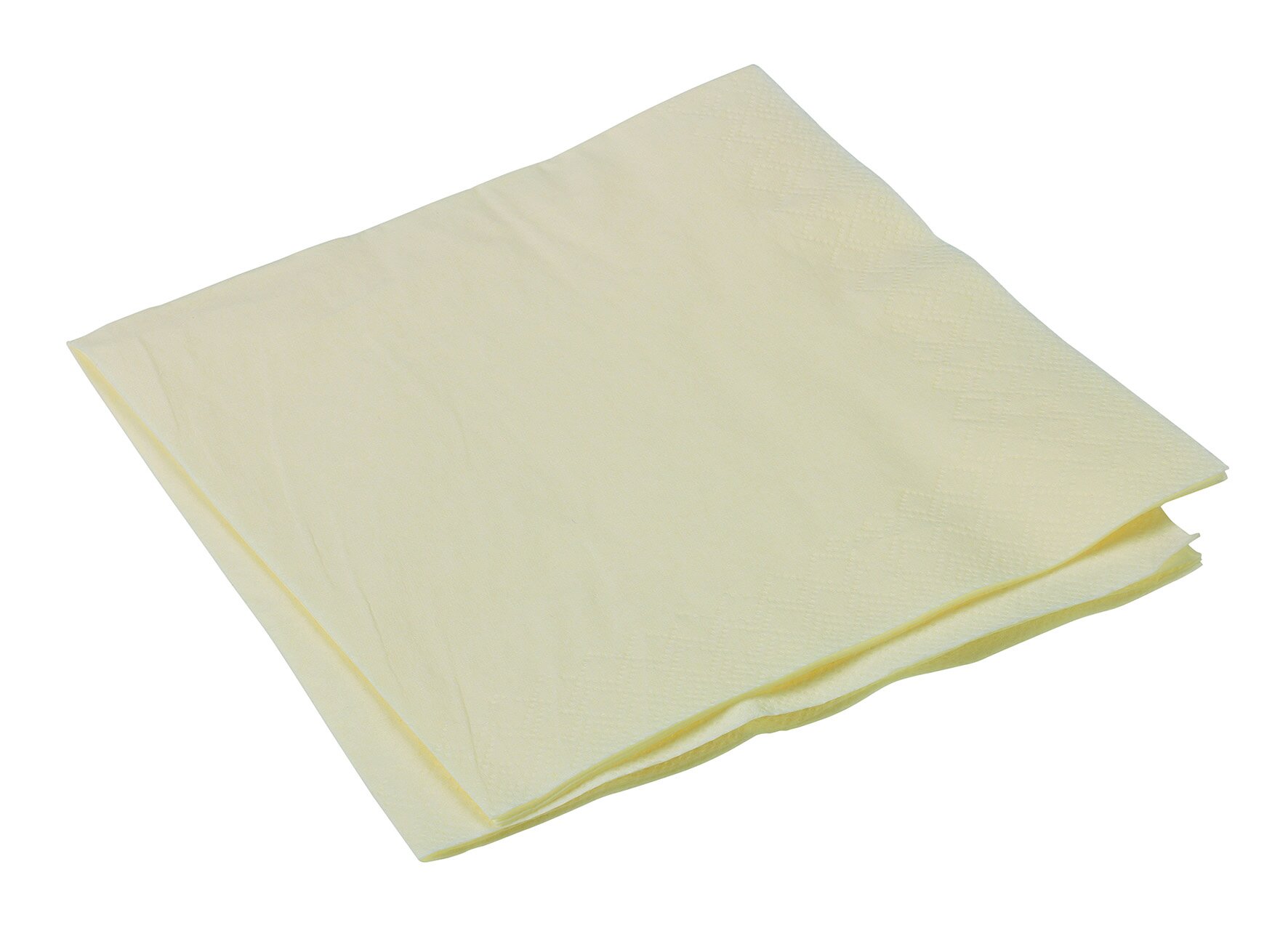 Serviette Papier creme, 2-lagig, 1/4-Falz, 33 x 33 cm