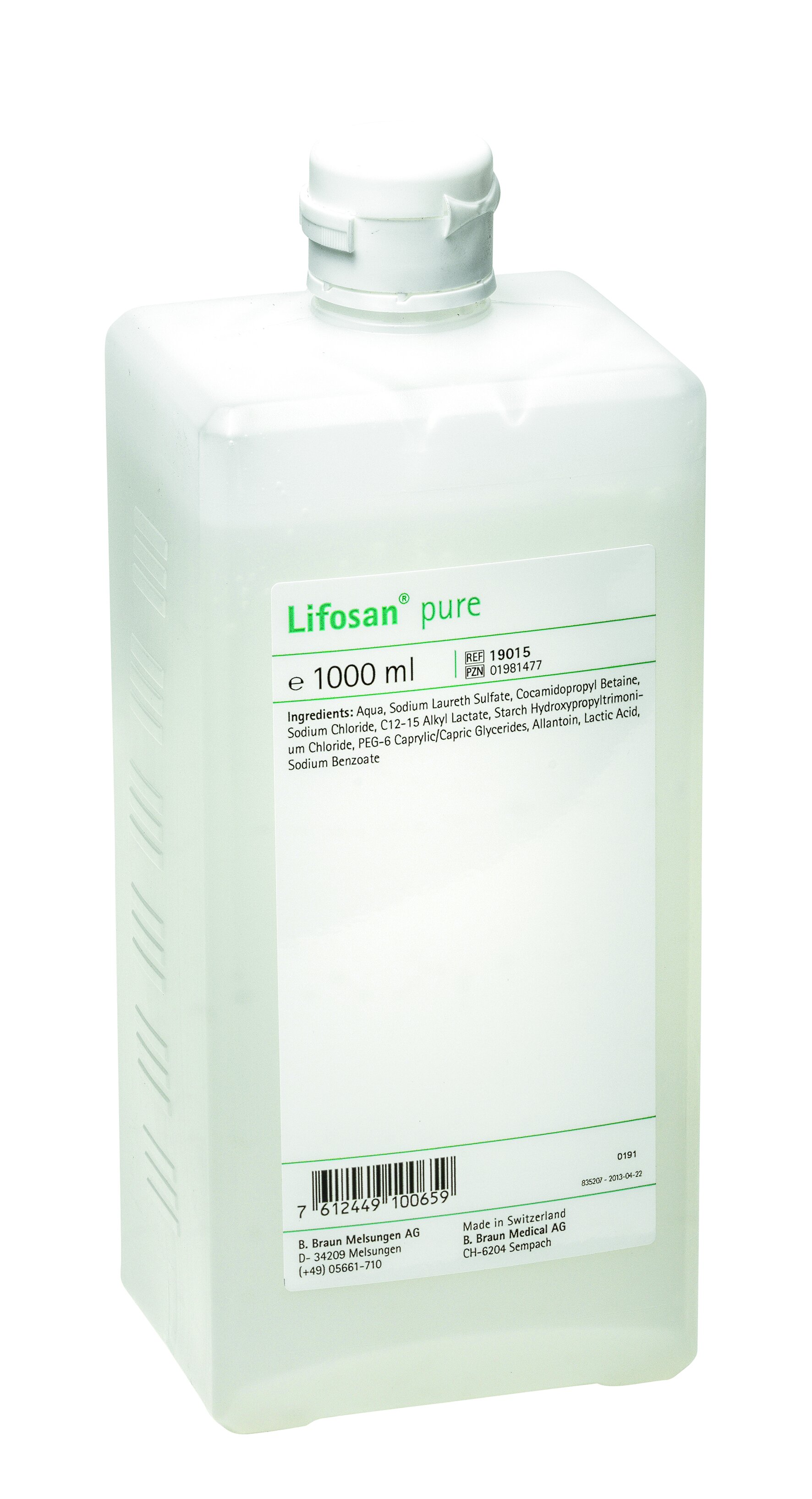 Handwaschseife Lifosan, Pure, 1000 ml