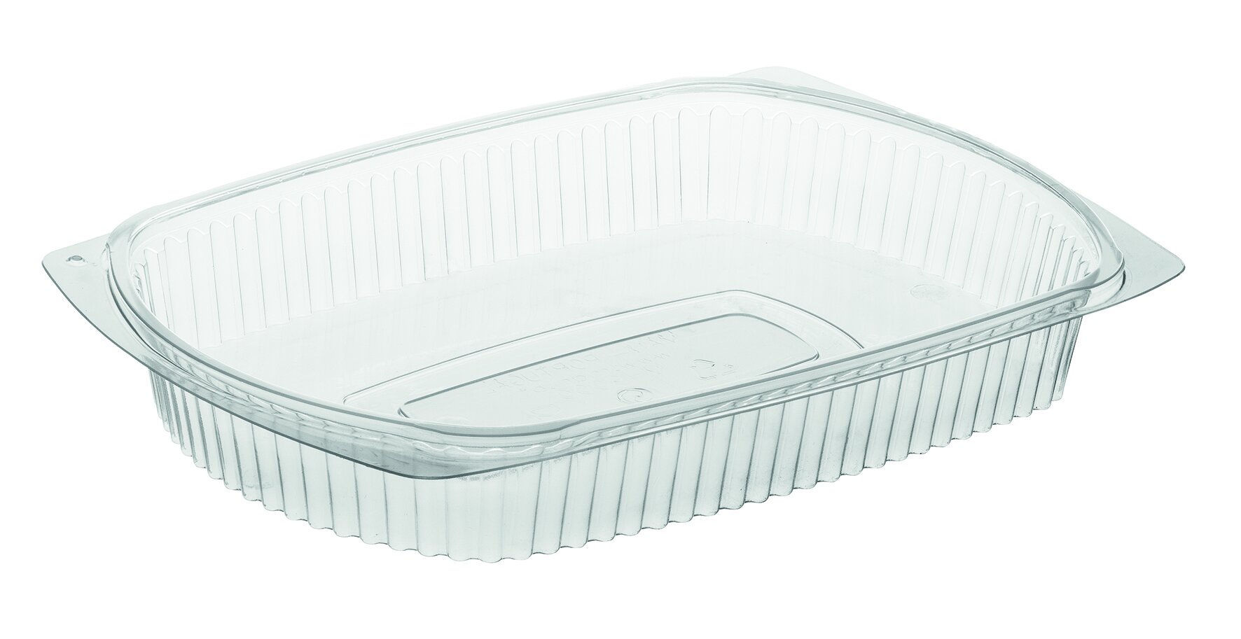 Menübox PP, transparent, rechteckig, 260 x 18,5 cm