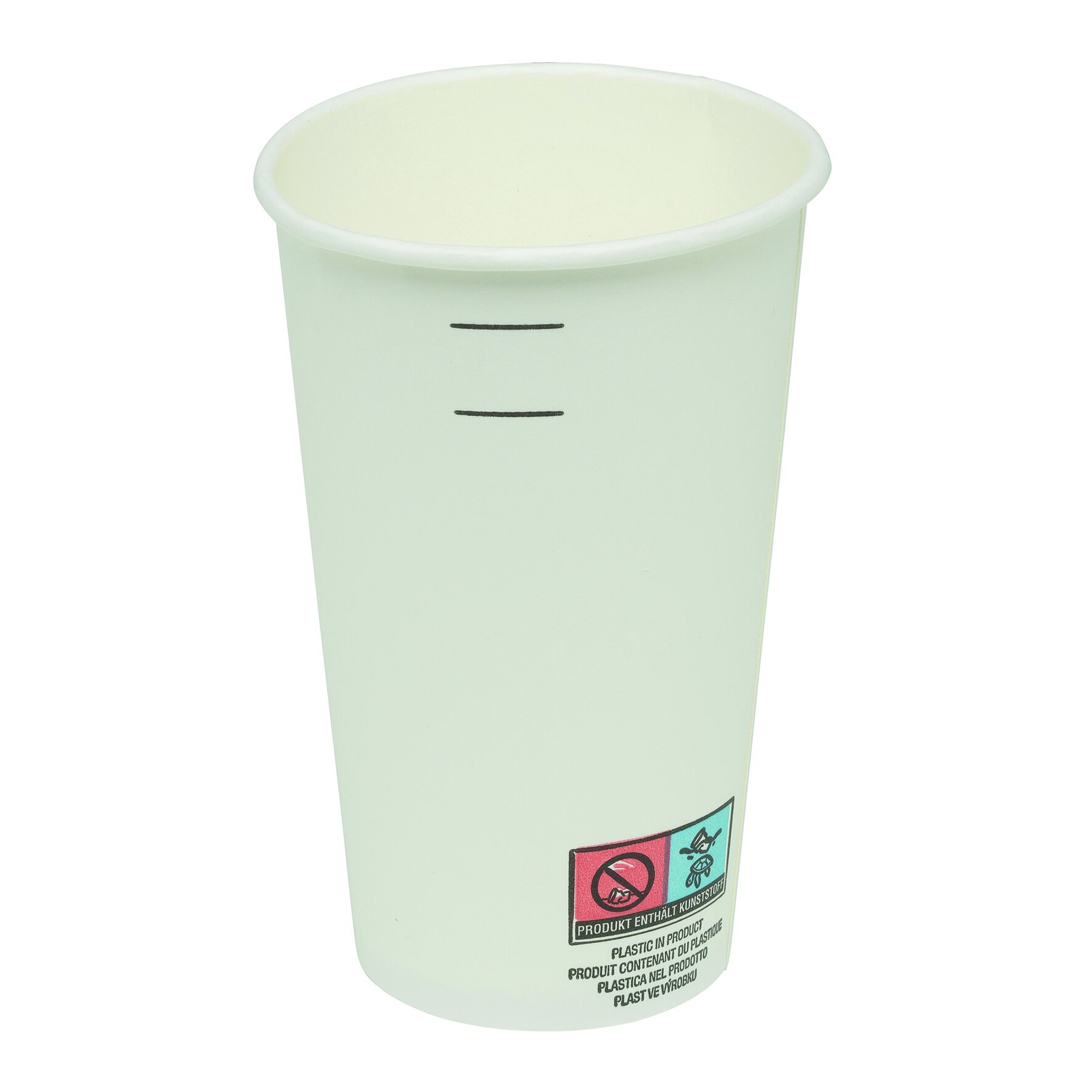 Becher SUP-Logo suplesse Karton/PE, weiß, 300 ml