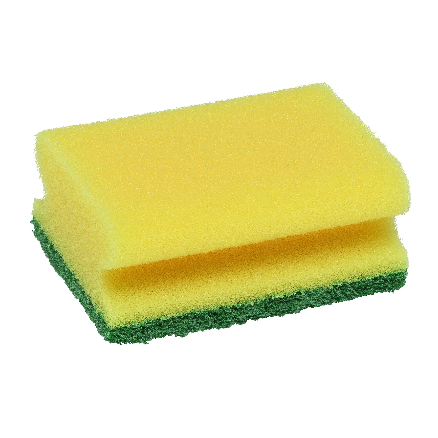 Schwamm kratzend, gelb/grün, extra groß