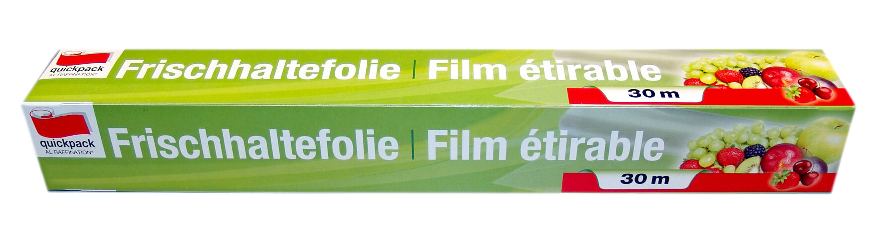 Frischhaltefolie einzeln verpackt PE, transparent, 29 cm, 30 lfm