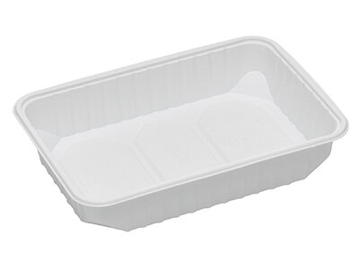 Schale PP, weiß, 1000 ml