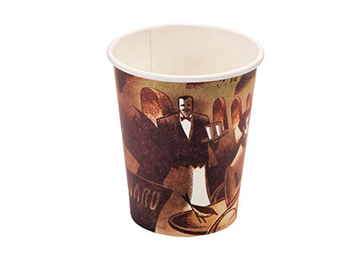 Becher SUP-Logo suplesse Boulevard Karton/PE, 100 ml