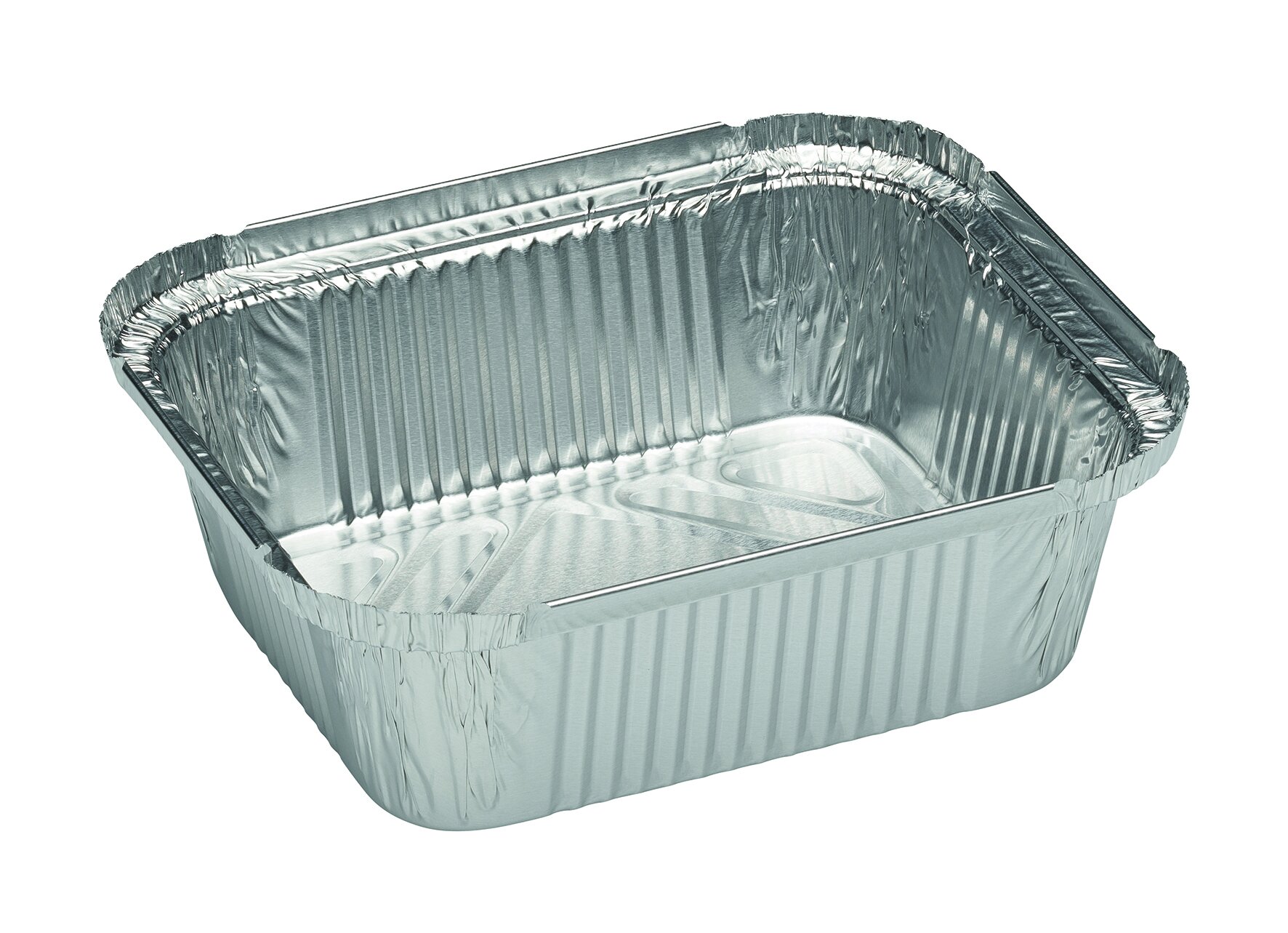 Schale Aluminium, rechteckig, 451 ml