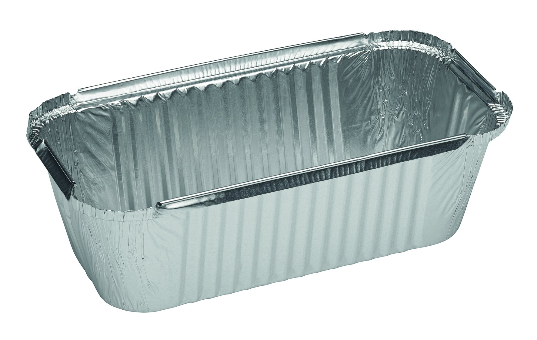Schale Aluminium, rechteckig, 1500 ml