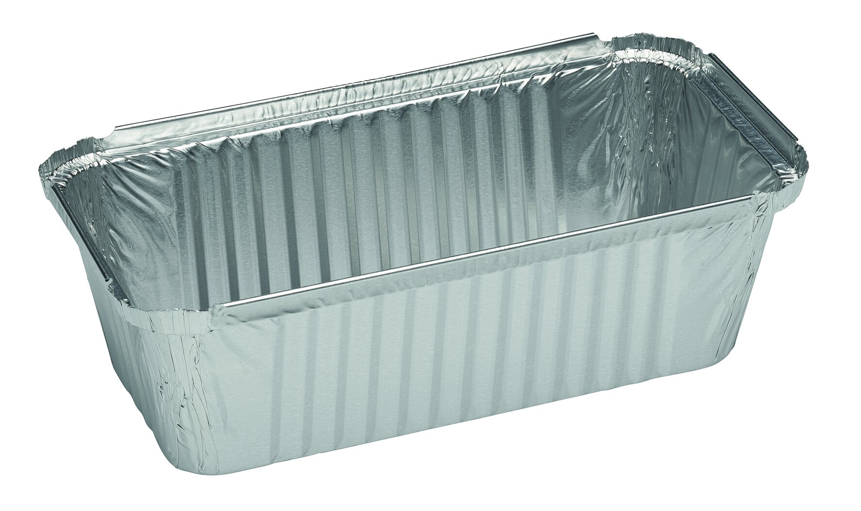 Schale Aluminium, rechteckig, 1000 ml