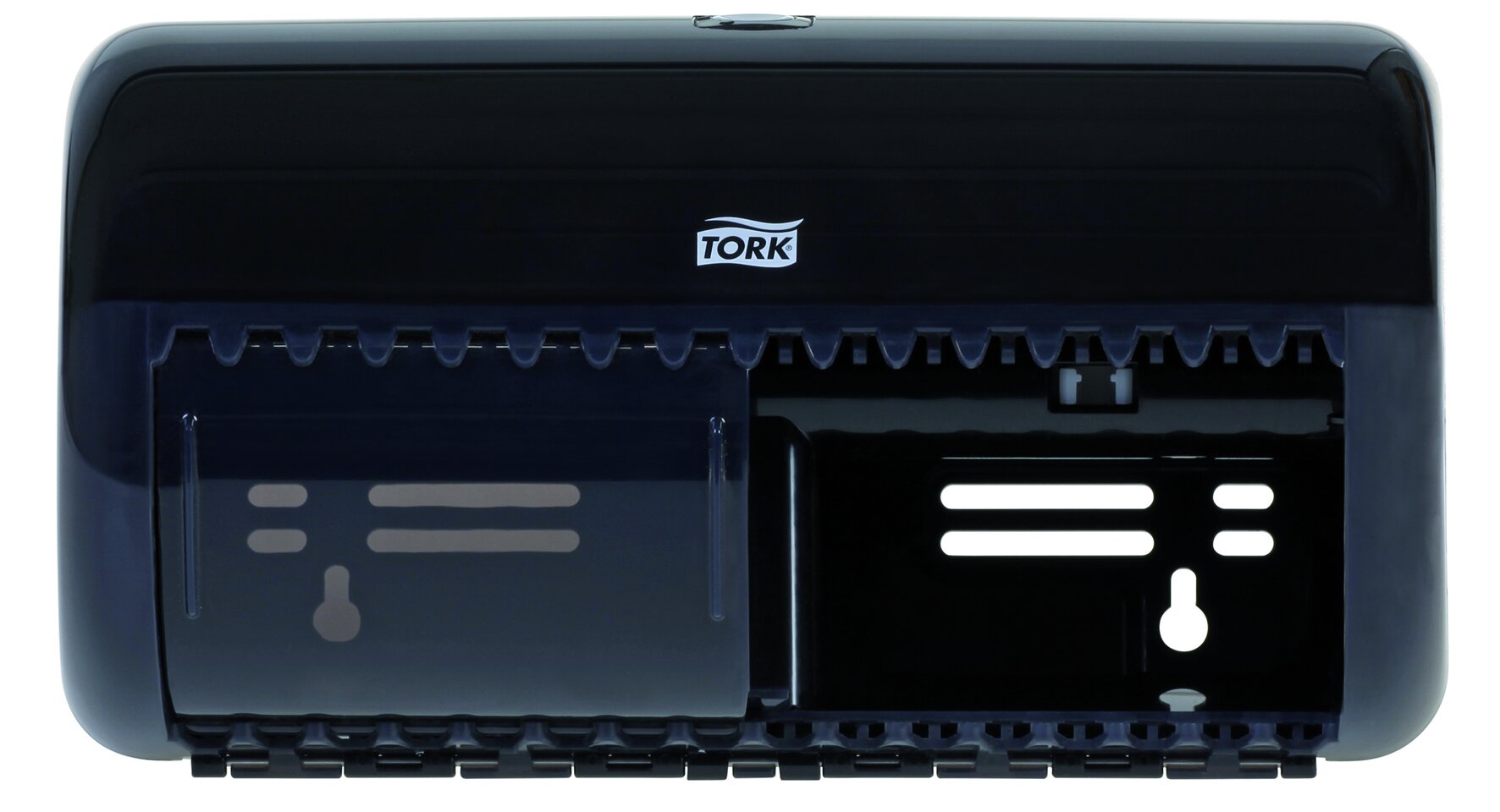 Toilettenpapierspender Tork T4, schwarz