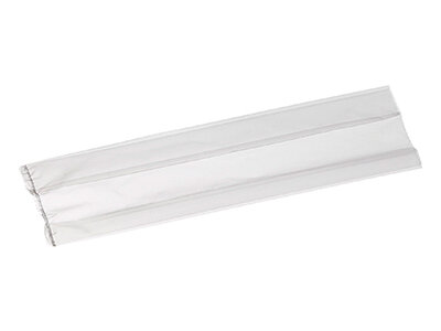 Faltenbeutel LDPE, transparent, 15,5 x 49 cm