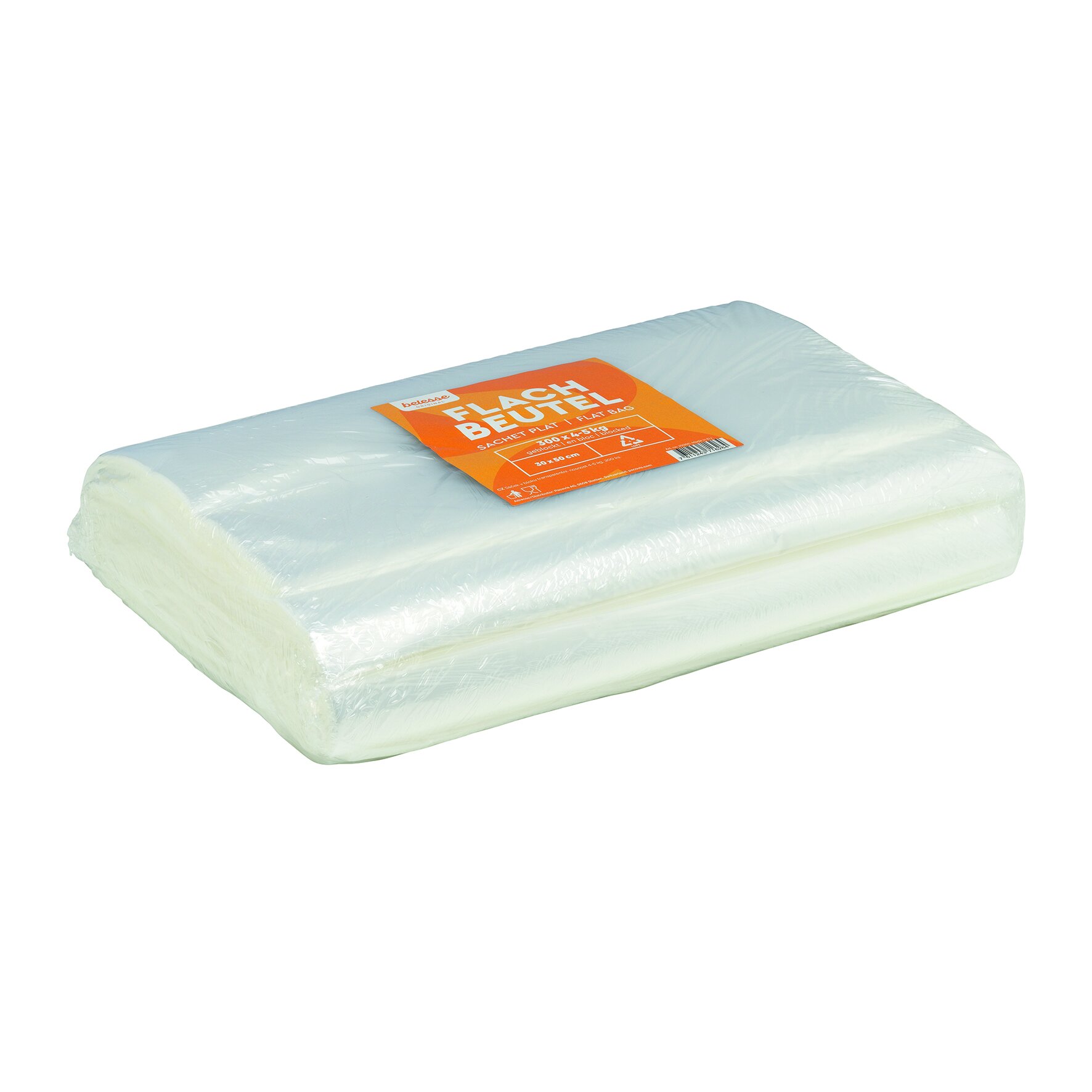 Flachbeutel LDPE, transparent, 30 x 50 cm