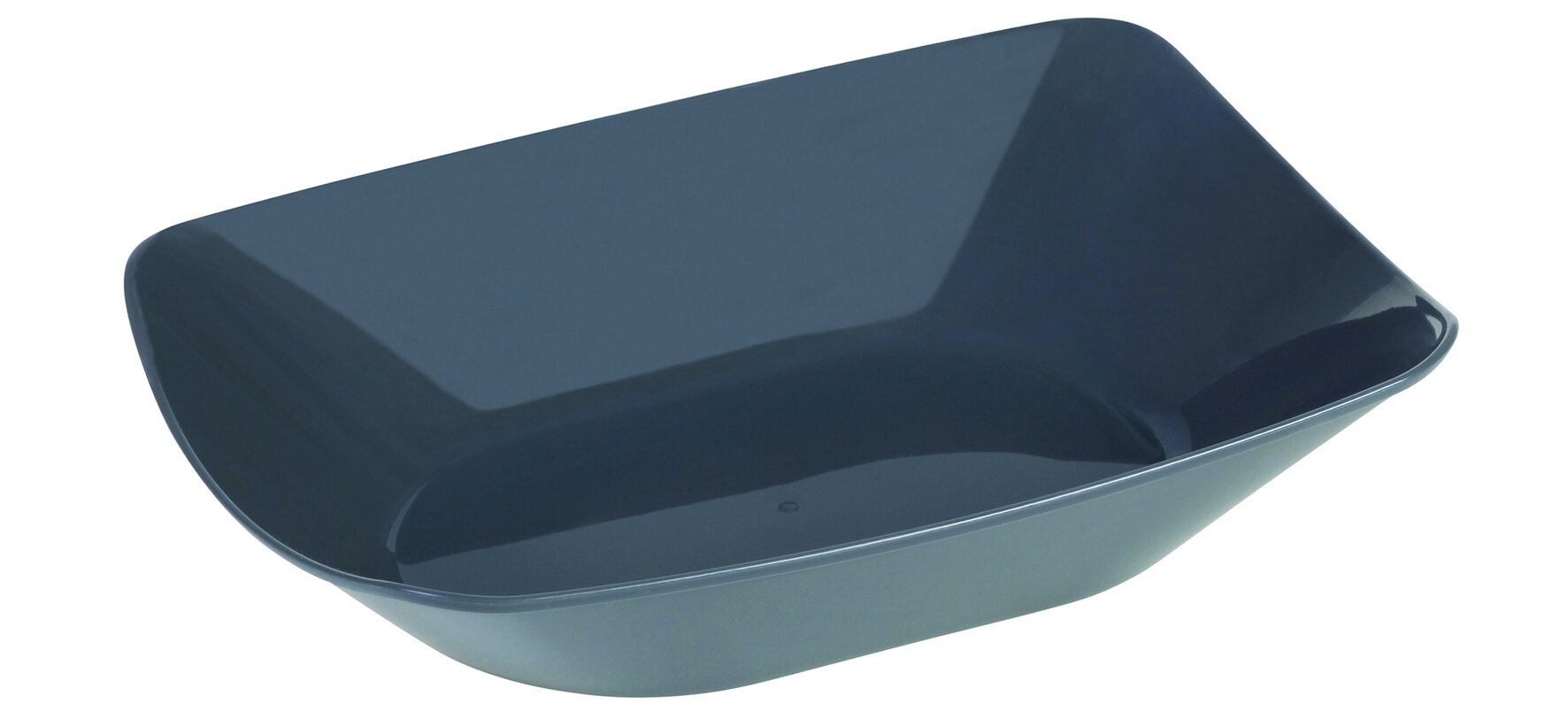 Snack Tray XL circ suplesse PP, grau, 8,5 x 13,5 cm