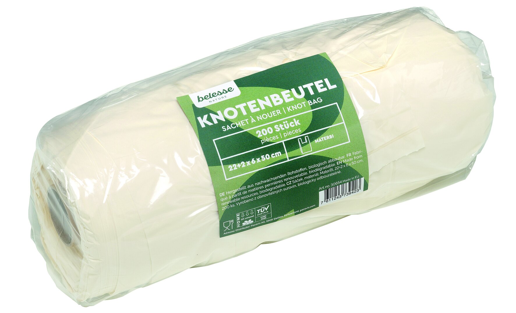 Knotenbeutel naturesse MaterBi
