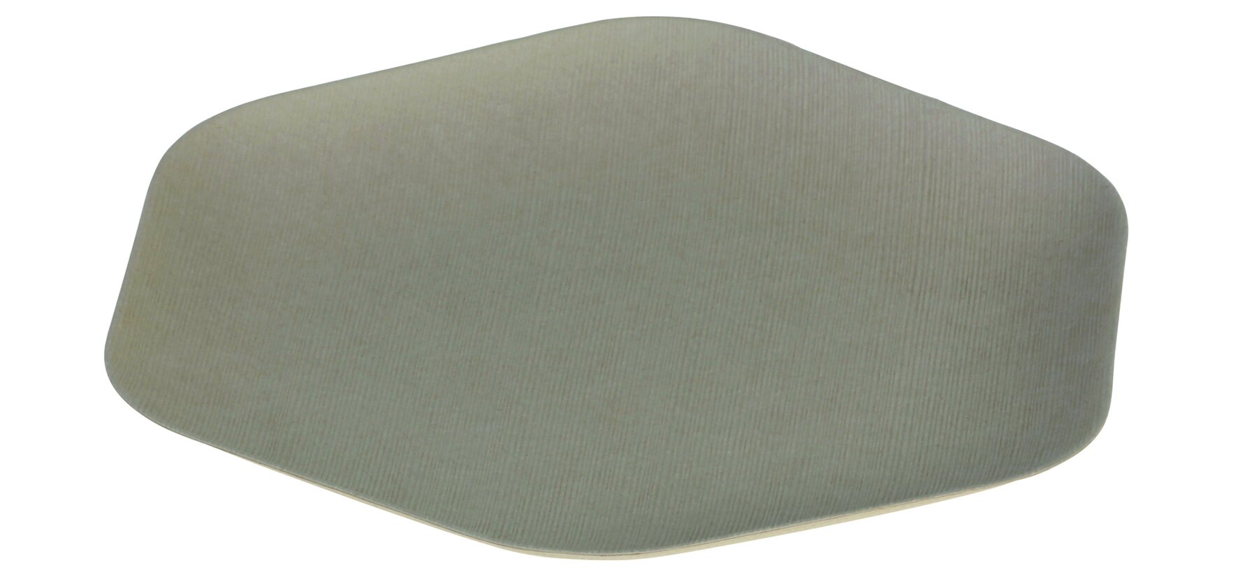 Teller naturesse Xagon Zuckerrohr, 6-eckig, Ø 21,4 cm