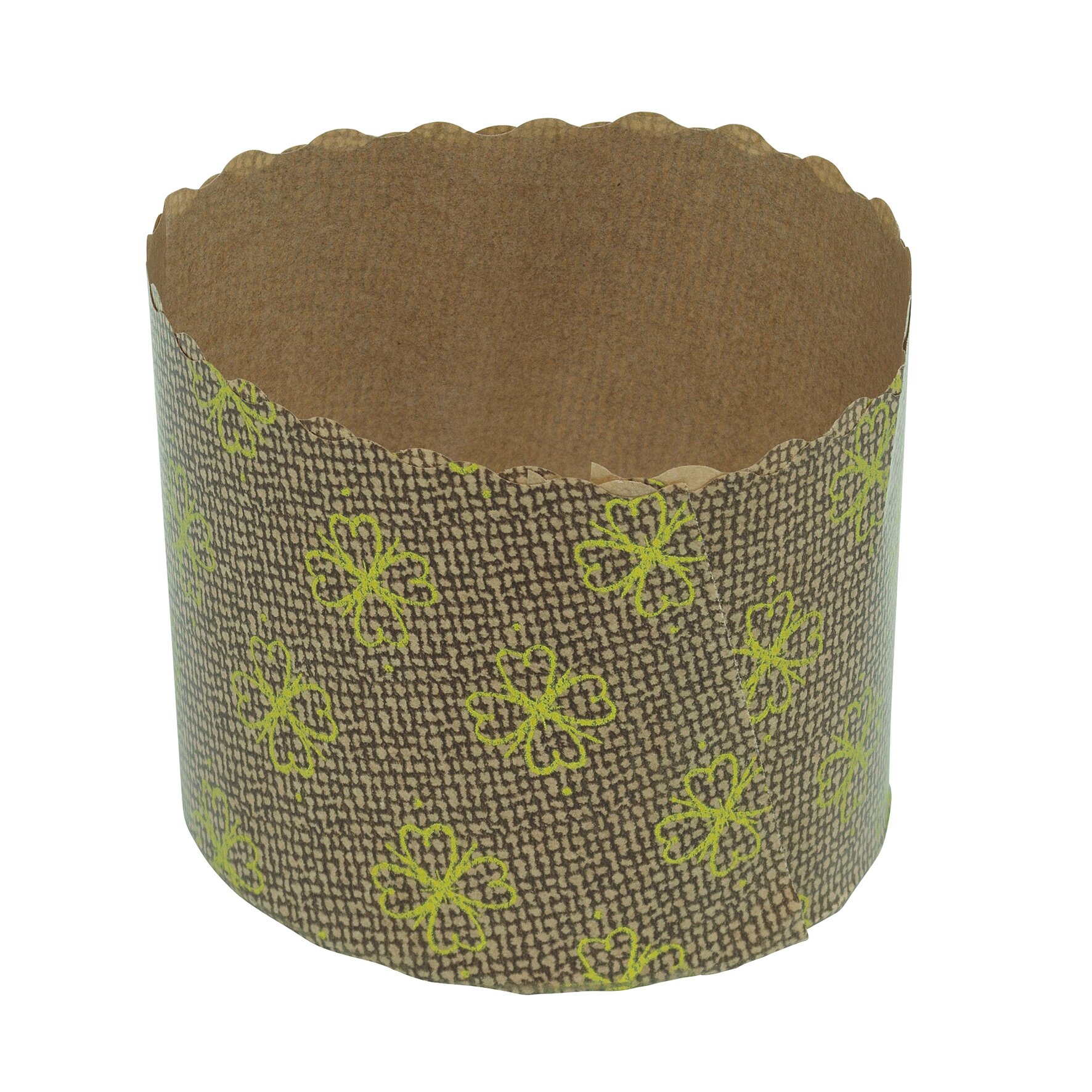 Backform Panettone Papier, braun, 148 ml