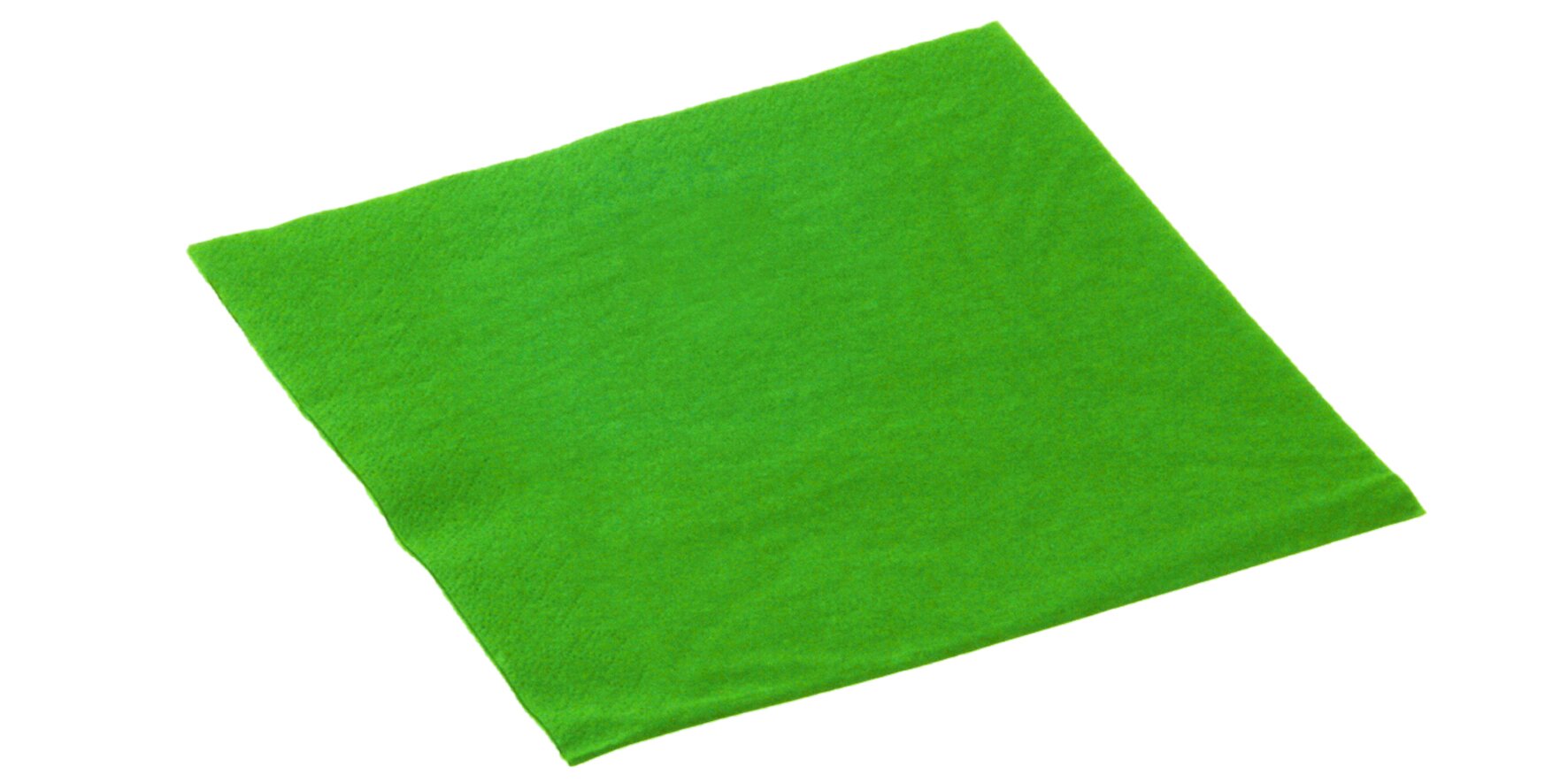 Servietten suplesse Papier grün, 3-lagig, 1/4-Falz, 40 x 40 cm