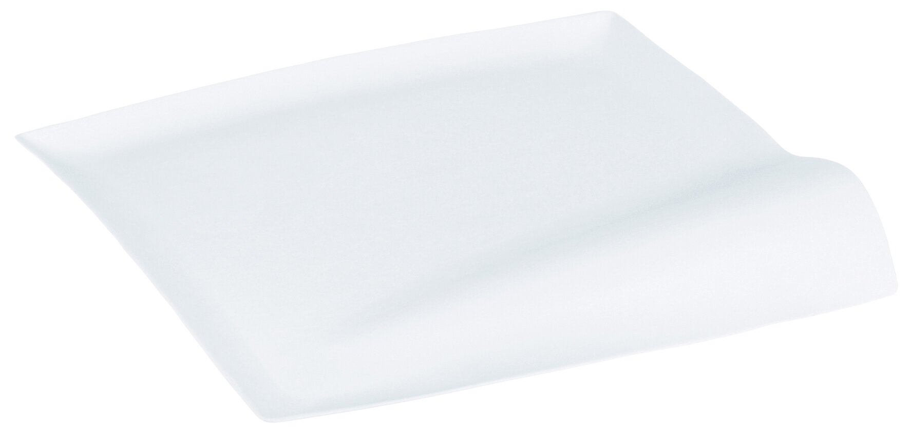 Teller naturesse Wave Zuckerrohr, 20,5 x 20,5 x 0,9 cm