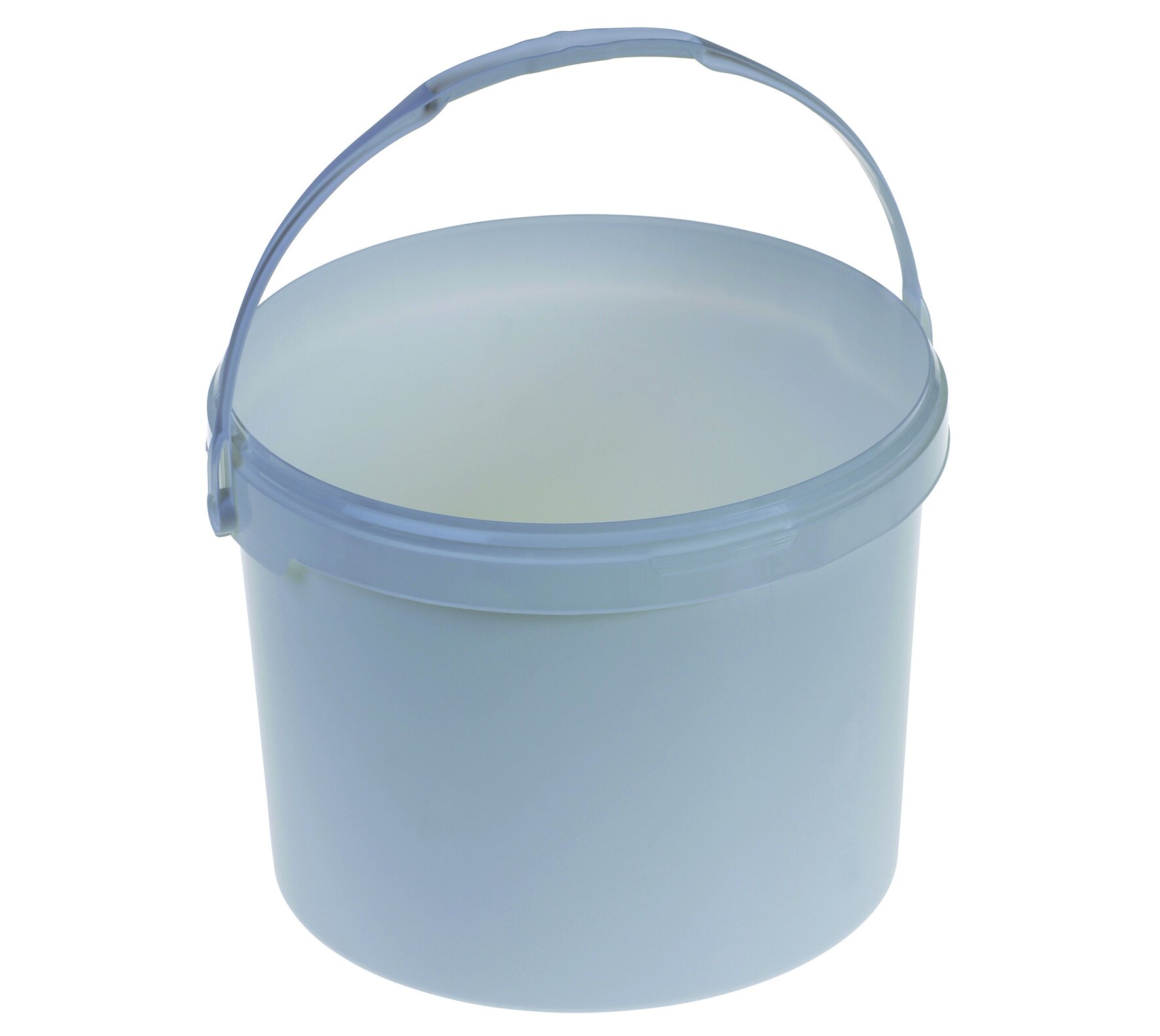 Eimer PP 12l weiss Ø256/294x222mm, mit EÖG