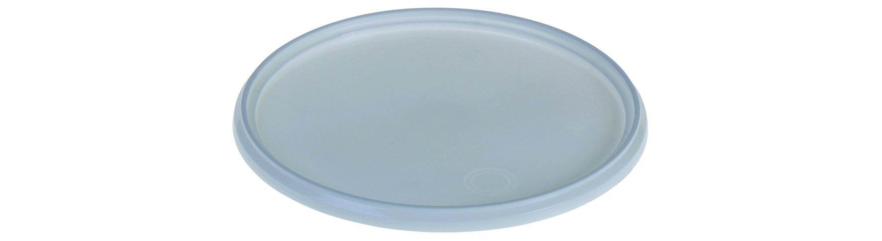 Deckel PP weiss z Eimer 3.65l/ 5.65l Ø223x12mm, Erstöffn.gar.