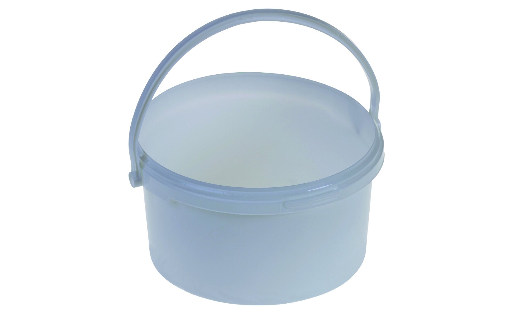 Eimer PP 3.65l weiss Ø196/227x123mm, mit EÖG