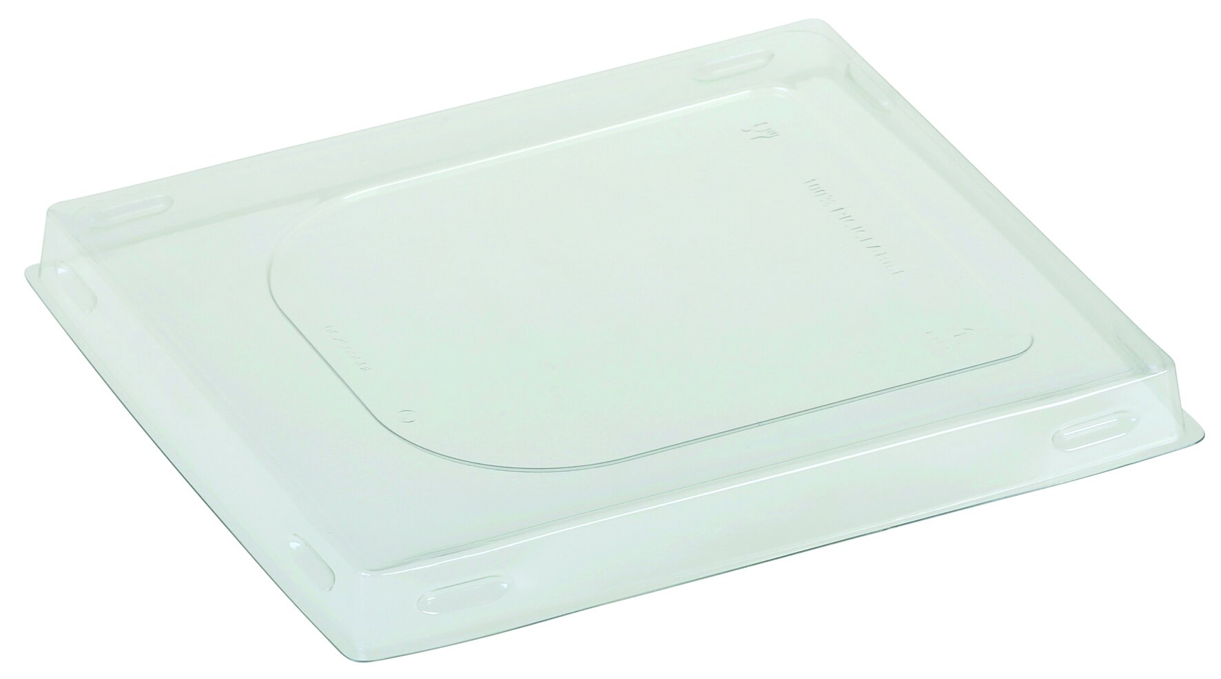Deckel PET transparent 172x188mm