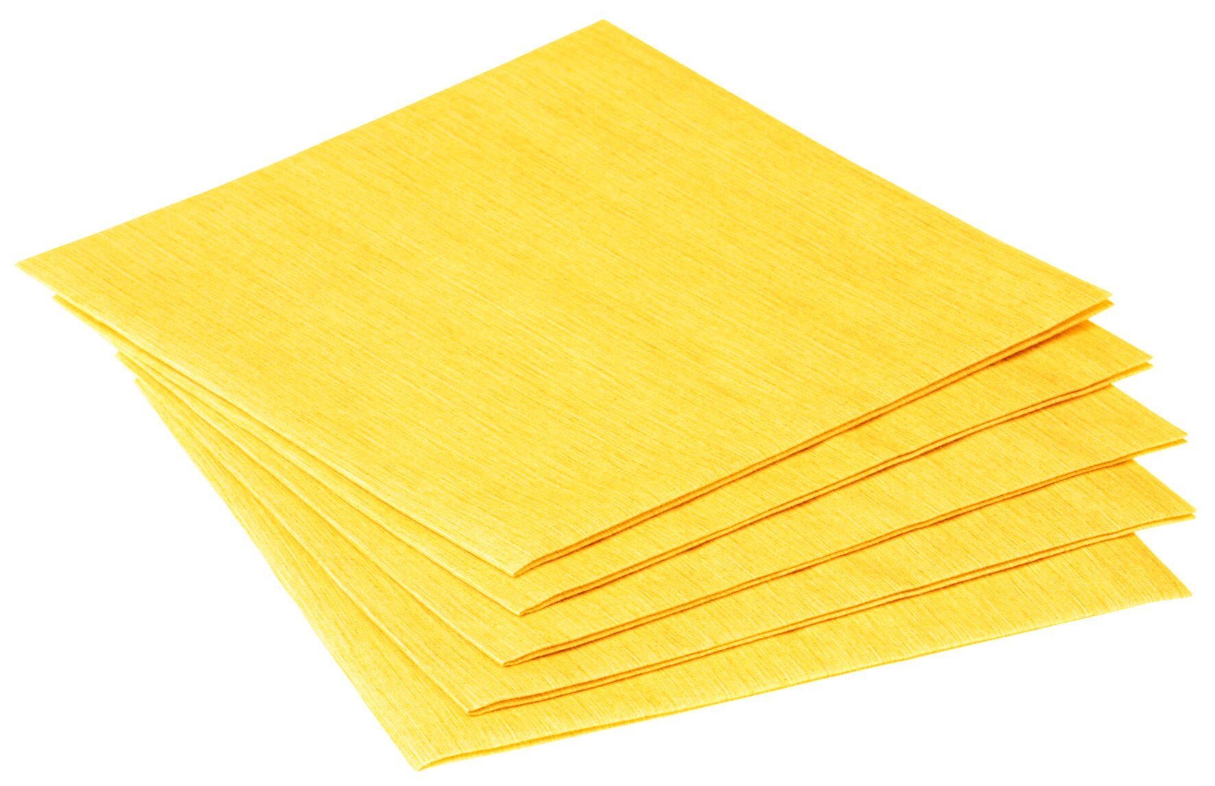 Serviette suplesse Airlaid, gelb, 1/4-Falz, 40 x 40 cm